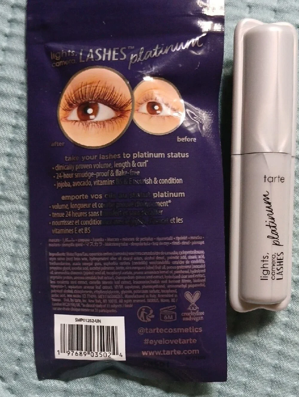 Lights, Camera, Lashes Platinum Mascara!